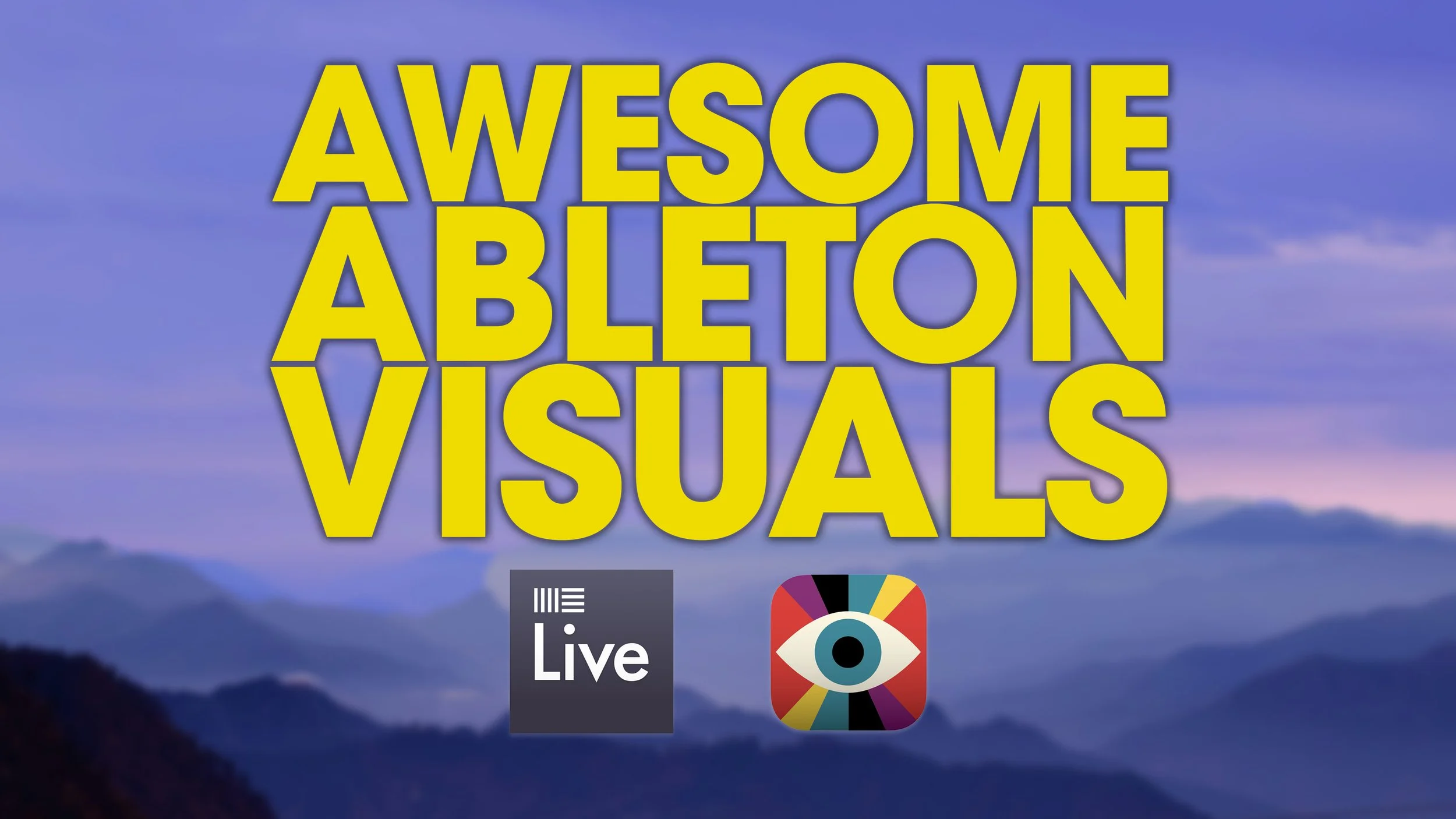 Ableton Live Konzertvisualisierung mit Visibox
