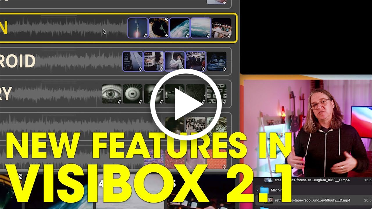 Visibox 2.1 New Features