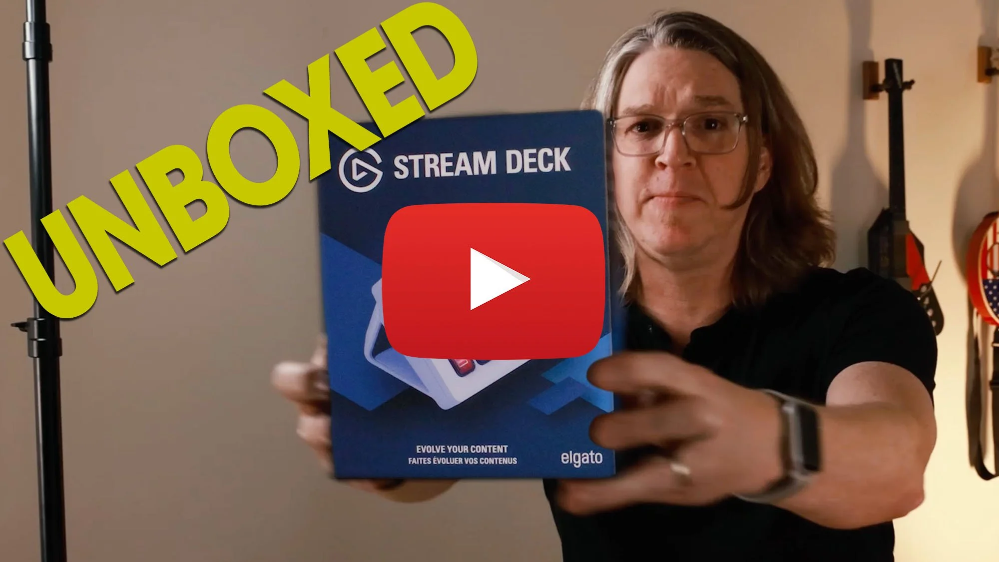 White Stream Deck Unboxing