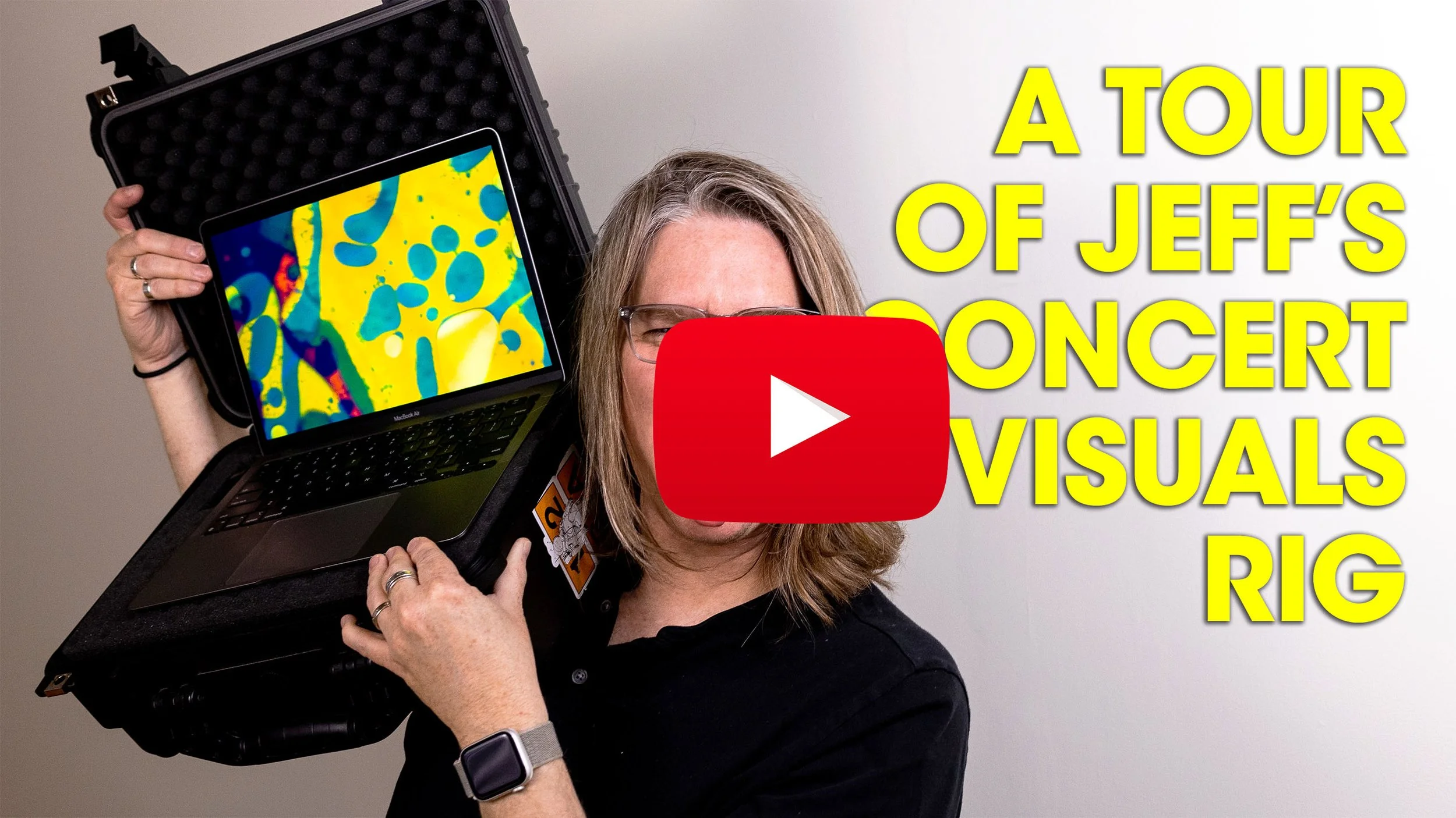 Eine Tour durch Jeffs Konzert-Visuals-Rig