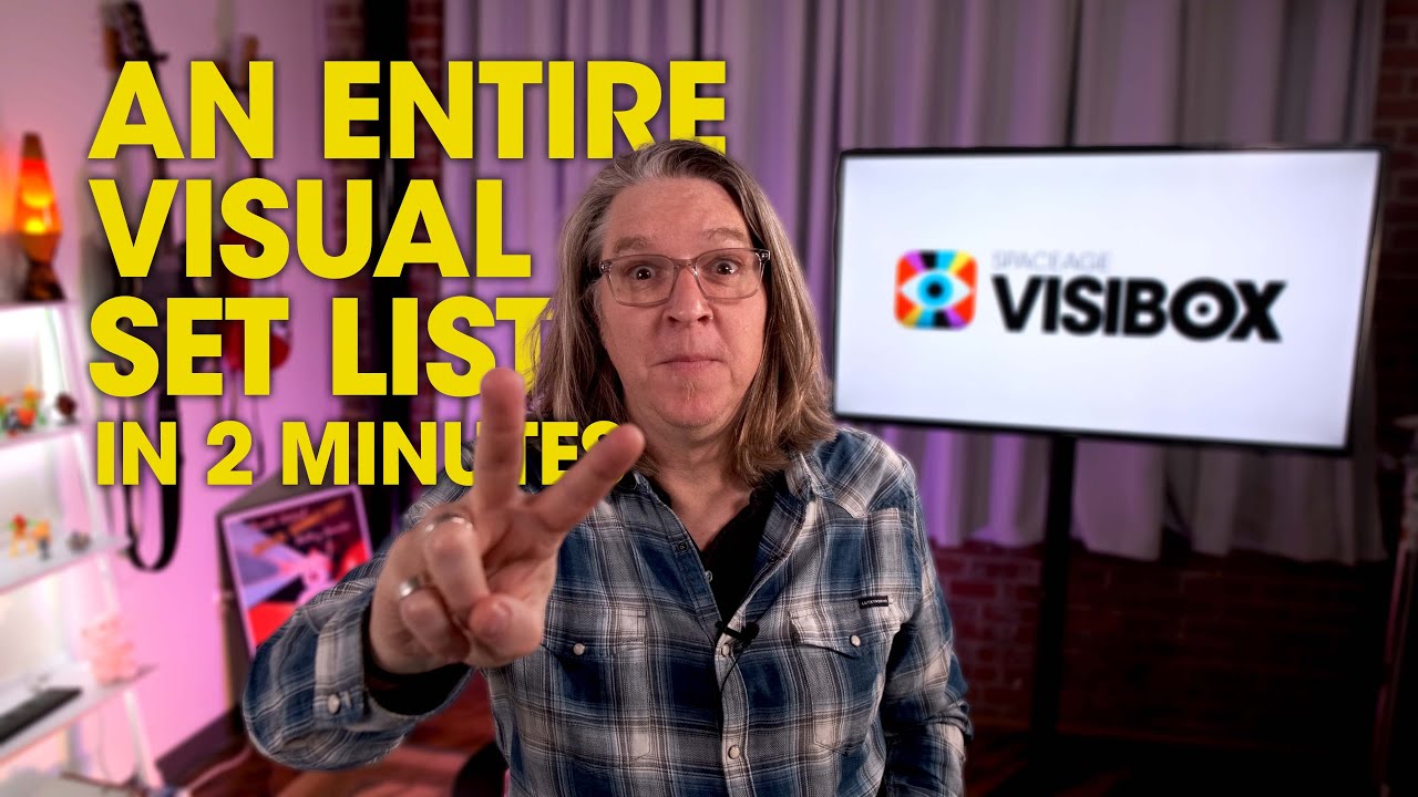 Eine komplette visuelle Setliste in 2 Minuten