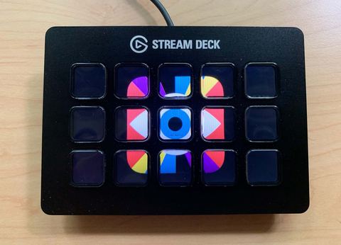 Logotipo de Visibox en Elgato Stream Deck